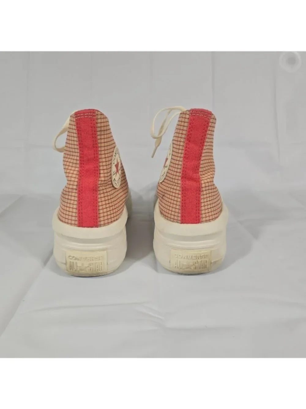 Converse Chuck Taylor All Star Move Platform Hi Sneakers Womens 10.5 Rhubarb Pie
